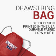 Hockey Drawstring Backpack - Hockey Dad Life