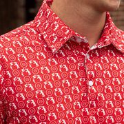 Wrestling Short Sleeve Polo - Takedown (Red)