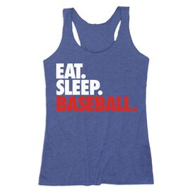 Baseball Women's Everyday Tank Top - Eat. Sleep. Baseball