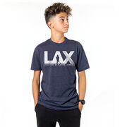 Guys Lacrosse Short Sleeve T-Shirt - I'd Rather Lax