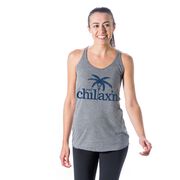 Girls Lacrosse Women's Everyday Tank Top - Just Chillax'n