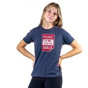 Hockey Short Sleeve T-Shirt - Don't Feed The Goalie