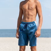 Baseball Swim Trunks - Diamond