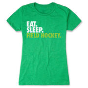 Field Hockey Women's Everyday Tee - Eat. Sleep. Field Hockey.