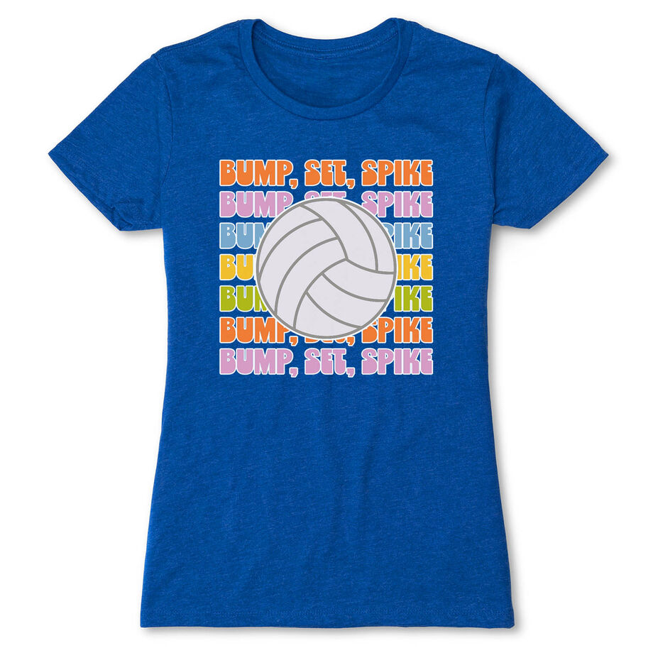 Volleyball Women's Everyday Tee - Bump, Set, Spike