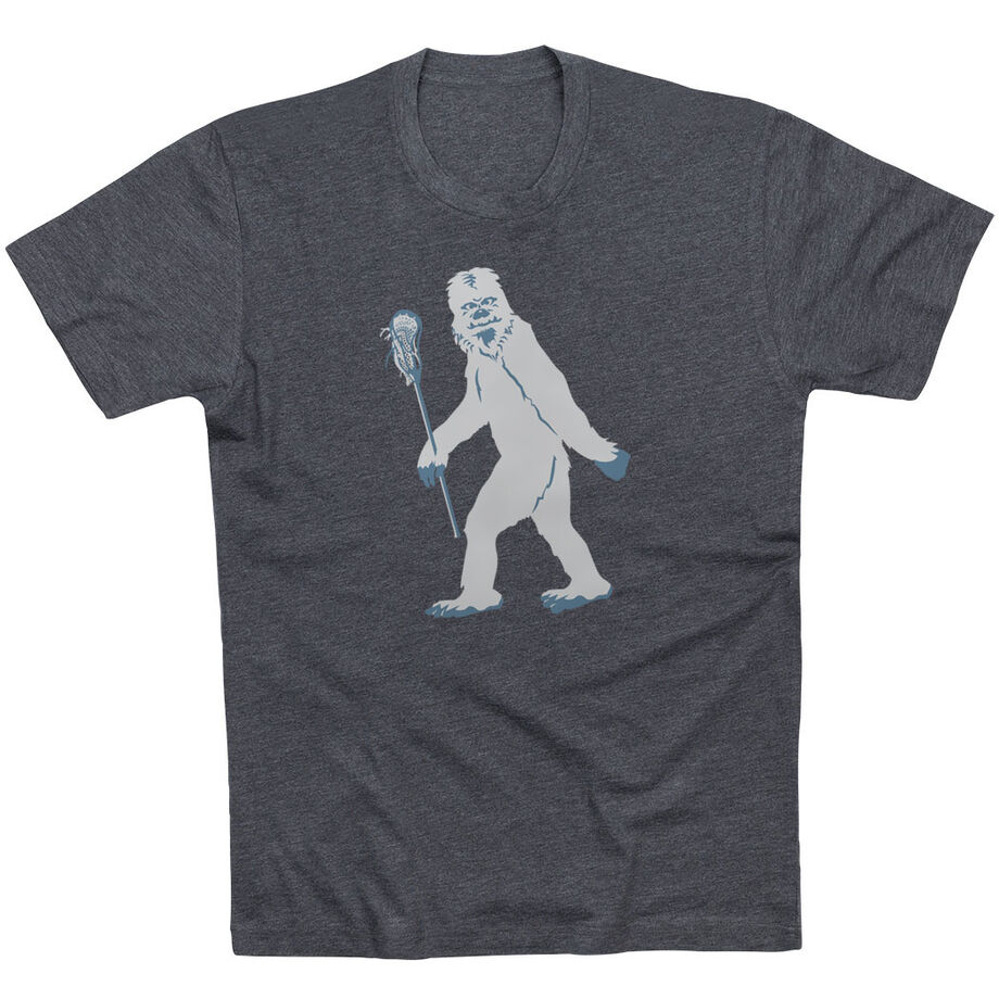 Guys Lacrosse Short Sleeve T-Shirt - Yeti (Walking)