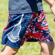 Lacrosse Beckett™ Shorts - Patriotic Digital Camo