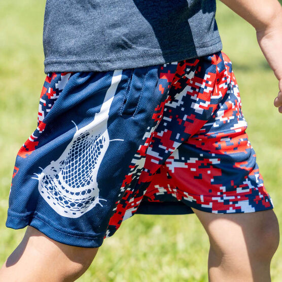 Lacrosse Beckett™ Shorts - Patriotic Digital Camo