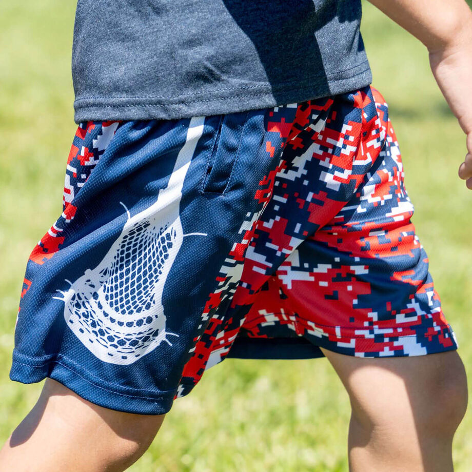 Lacrosse Beckett™ Shorts - Patriotic Digital Camo