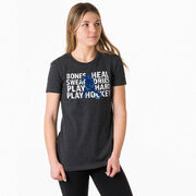 Hockey Women's Everyday Tee - Bones Heal Hockey