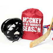 Hockey Drawstring Backpack - Hockey Is My Favorite Season
