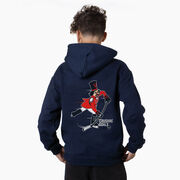 Hockey Hooded Sweatshirt - Crushing Goals (Back Design)
