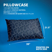 Hockey Pillowcase - Stick Pattern