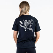 Hockey T-Shirt Short Sleeve - Dangle Snipe Skelly (Back Design)