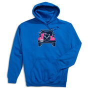 Girls Lacrosse Hooded Sweatshirt - Lax Cruiser