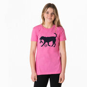 Soccer Women's Everyday Tee - Spot The Soccer Dog