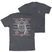 Hockey T-Shirt Short Sleeve - Game Time Girl (Back Design)