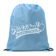 Pickleball Drawstring Backpack - Kind Of A Big Dill