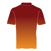 Custom Team Short Sleeve Polo Shirt - Wrestling Gradient