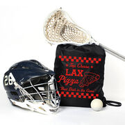 Lacrosse Sport Pack Cinch Sack - Lax Pizza