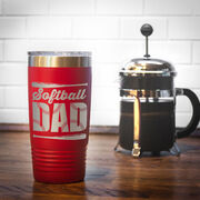 Softball 20 oz. Double Insulated Tumbler - Dad