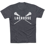 Girls Lacrosse Short Sleeve T-Shirt - Crossed Girls Sticks