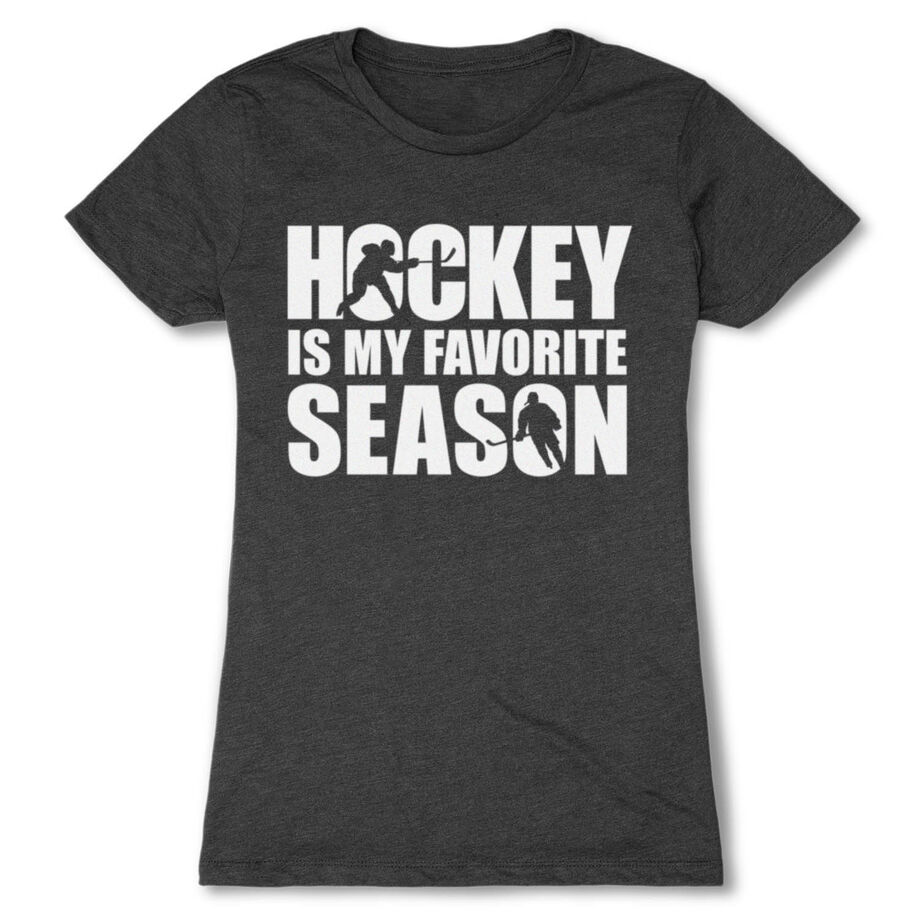 Hockey Women's Everyday Tee - Hockey Is My Favorite Season