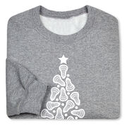 Lacrosse Crewneck Sweatshirt - Merry Laxmas Tree