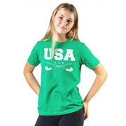 Field Hockey T-Shirt Short Sleeve - USA