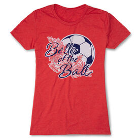 Soccer Women's Everyday Tee - Belle Of The Ball