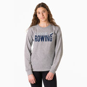 Crew Tshirt Long Sleeve - I'd Rather Be Rowing