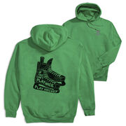Hockey Hooded Sweatshirt - Play Hockey (Back Design)