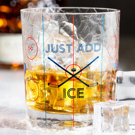 Hockey Rocks Glass - Just Add Ice