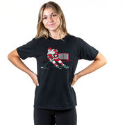 Hockey Short Sleeve T-Shirt - Saint Nick Hat Trick