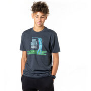 Golf Short Sleeve T-Shirt - Eat. Sleep. Golf