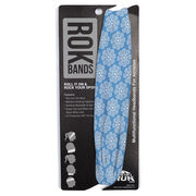 Girls Lacrosse Multifunctional Headwear - Lacrosse Stick Flowers RokBAND