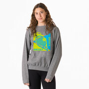 Tennis Crewneck Sweatshirt - Let's Raise A Racket