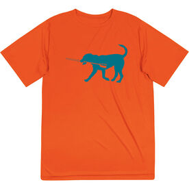 Crew Short Sleeve Performance Tee - Cody The Crew Dog