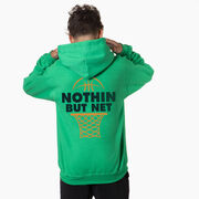 Basketball Hooded Sweatshirt - Nothing But Net (Back Design)