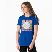 Volleyball Women's Everyday Tee - Bump, Set, Spike