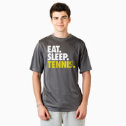 Tennis Short Sleeve Performance Tee - Eat. Sleep. Tennis.