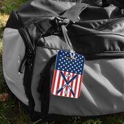 Skiing Bag/Luggage Tag - USA