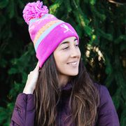 Lacrosse Knit Hat - Lax Girl Fair Isle