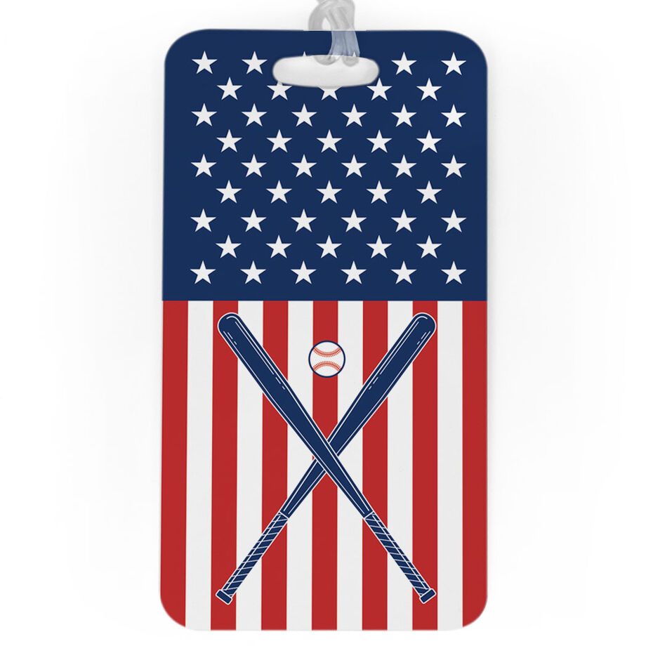 Baseball Bag/Luggage Tag - USA