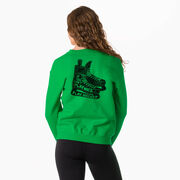 Hockey Crewneck Sweatshirt - Play Hockey (Back Design)
