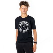 Wrestling T-Shirt Short Sleeve - Battle In Circle