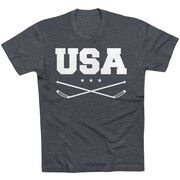 Hockey T-Shirt Short Sleeve - USA