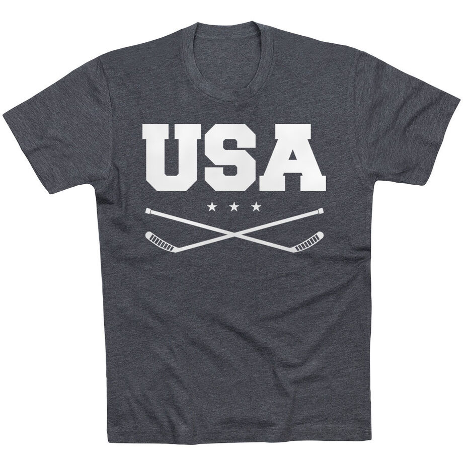 Hockey T-Shirt Short Sleeve - USA