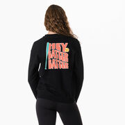 Softball Crewneck Sweatshirt - Hey Batter Batter (Back Design)