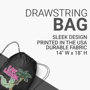 Guys Lacrosse Drawstring Backpack - Lax Lizard